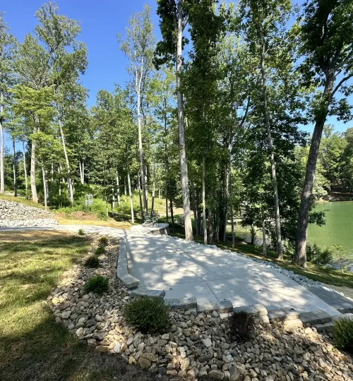golf path landscaping